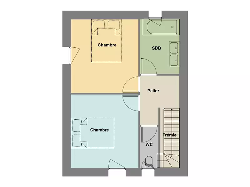 Maison neuve, 90 m² - Binic (22520)