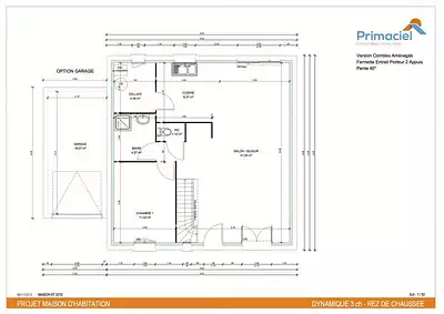 Maison neuve, 95 m²
