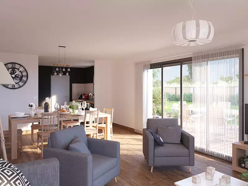 Maison neuve, 120 m² - Ligugé (86240)