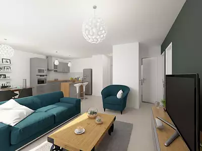 Maison neuve, 66 m² - Mimizan (40200)