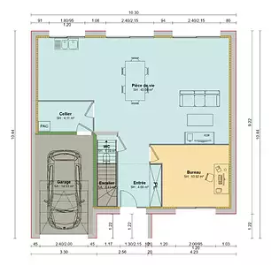 Maison neuve, 125 m²