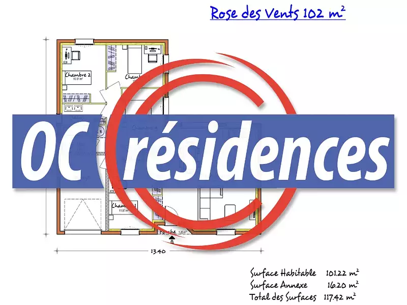 Maison neuve, 101 m² - Lasserre-Pradère (31530)