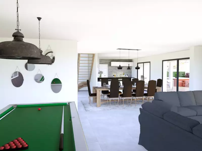 Maison neuve, 130 m² - Grangues (14160)