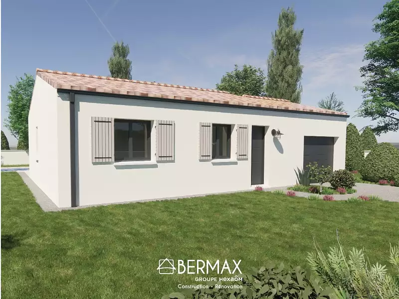 Maison neuve, 60 m² - Saint-Augustin (17570)
