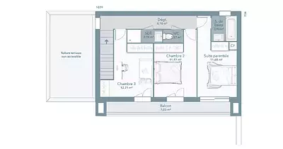 Maison neuve, 100 m²