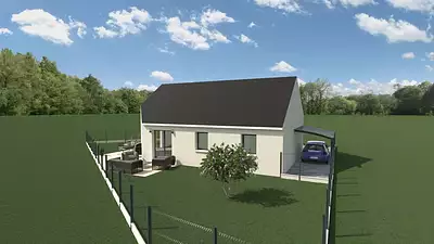 Maison neuve, 91,69 m²