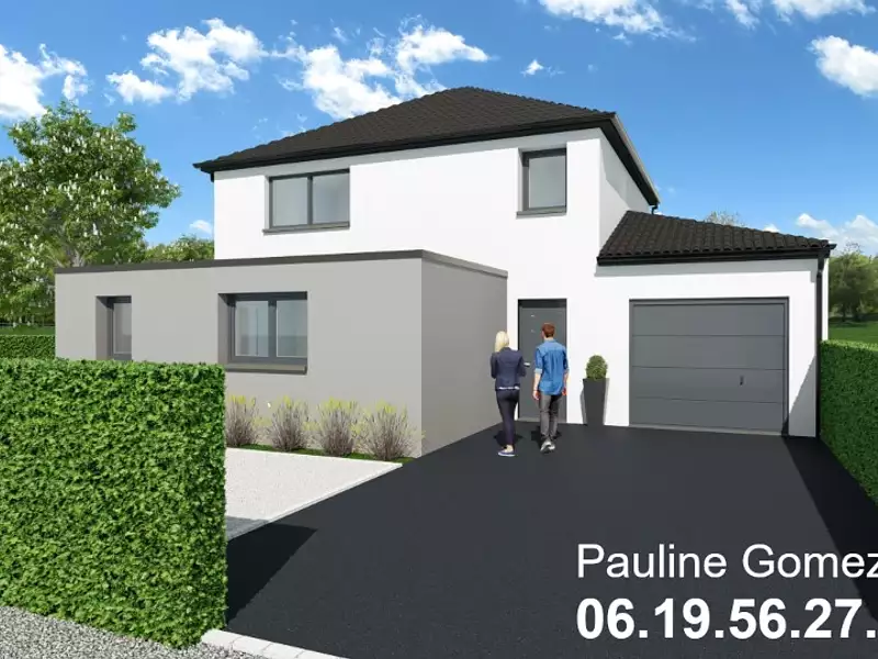 Maison neuve, 126 m² - Proville (59267)