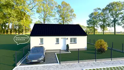 Maison neuve, 60 m²