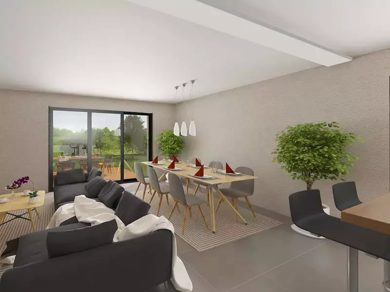 Maison neuve, 125 m² - Aix-les-Bains (73100)
