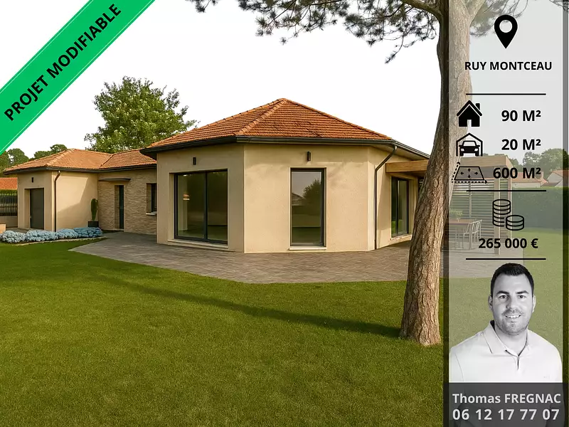 Maison neuve, 90 m² - Bourgoin-Jallieu (38300)