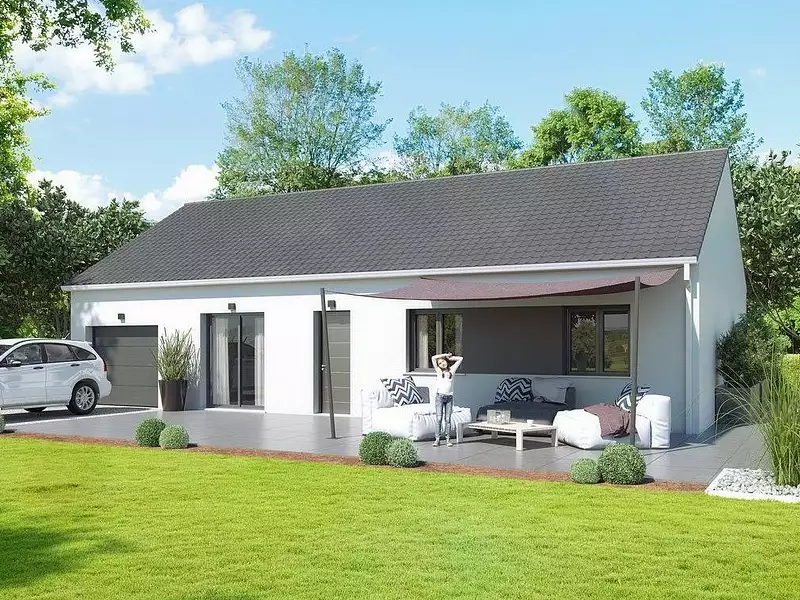 Maison neuve, 91 m² - Lantenne-Vertière (25170)