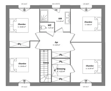 Maison neuve, 111 m²
