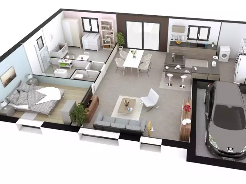 Maison neuve, 80 m² - Honfleur (14600)