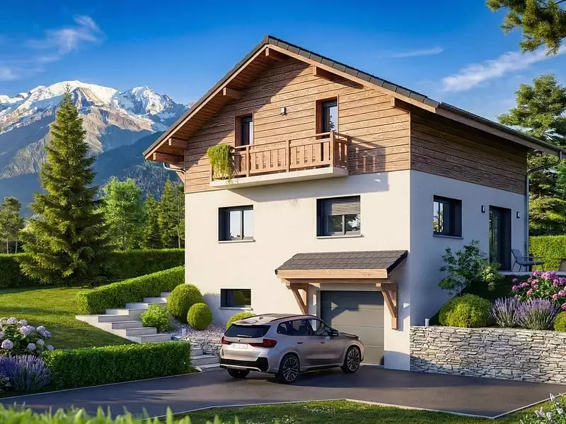 Maison neuve, 98 m² - Contamine-sur-Arve (74130)