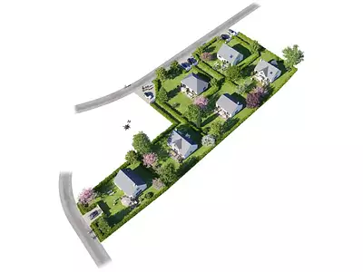 Terrain à bâtir, 717 m²