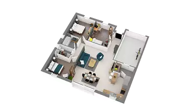 Maison neuve, 80 m²