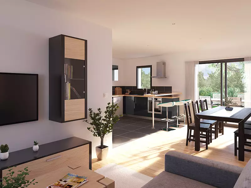 Maison neuve, 82 m² - Le Champ-Saint-Père (85540)