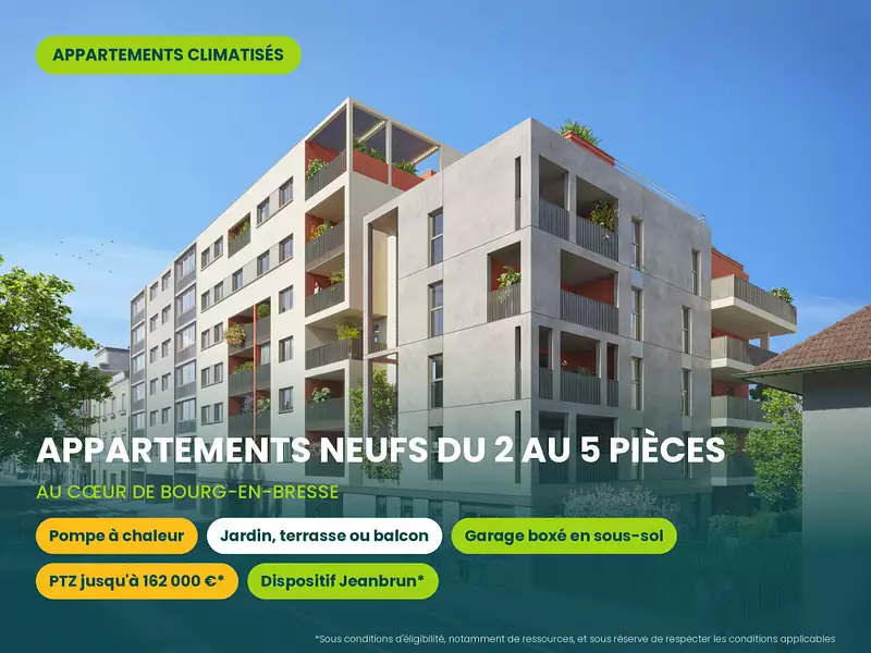 Programme neuf LES TERRASSES LALANDE à Bourg-en-Bresse (01000) – SULLY IMMOBILIER