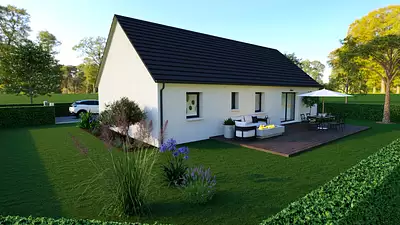 Maison neuve, 88,19 m²