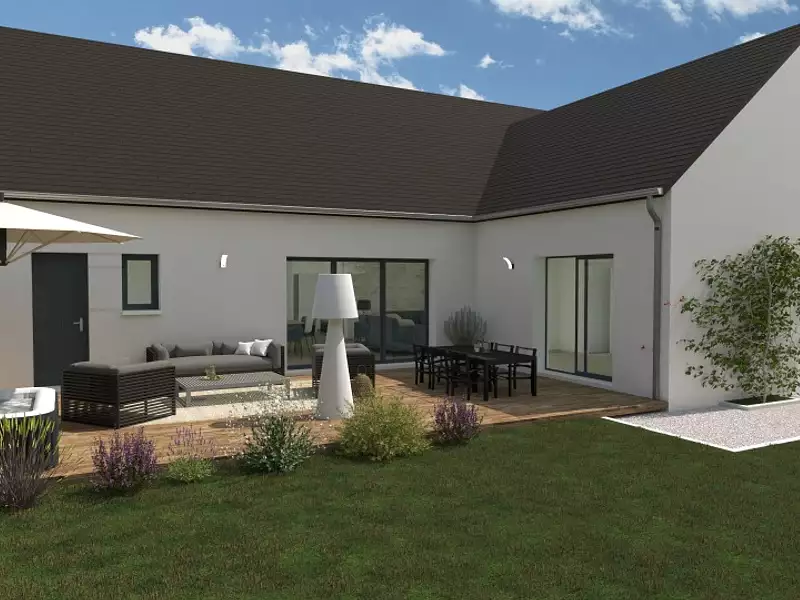 Maison neuve, 130 m² - Cormery (37320)