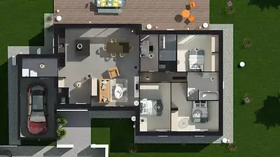 Maison neuve, 100 m²