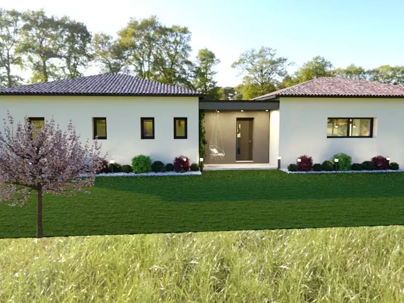 Maison neuve, 107 m² - Barjac (30430)