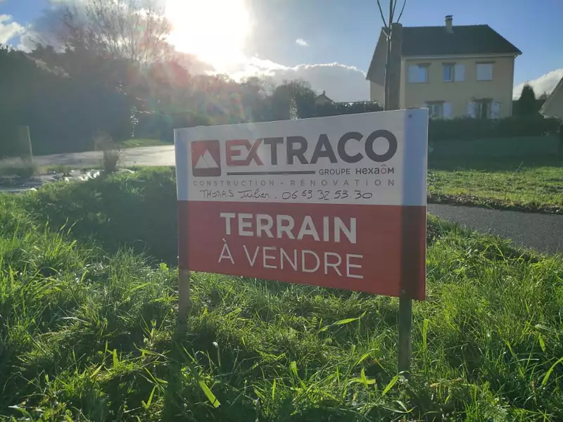Terrain à bâtir, 823 m² - Surville (27400)