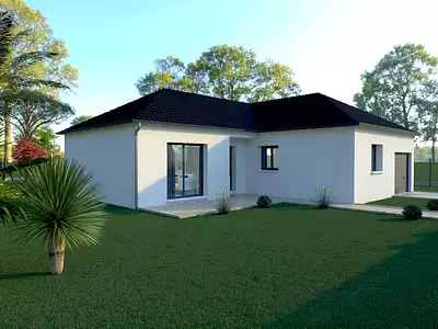 Maison neuve, 92,38 m²