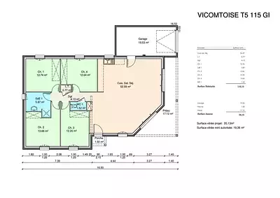 Maison neuve, 110 m²