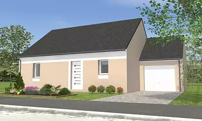 Maison neuve, 73 m²