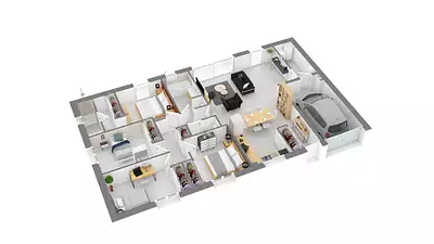 Maison neuve, 103 m²