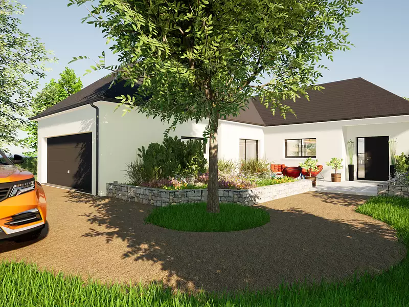 Maison neuve, 122 m² - Marcilly-sur-Vienne (37800)
