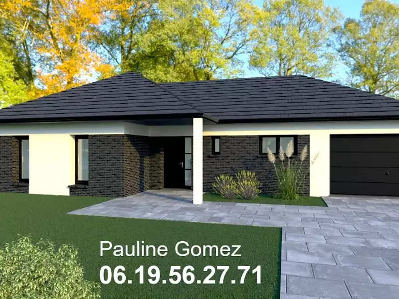 Maison neuve, 135 m² - Caudry (59540)