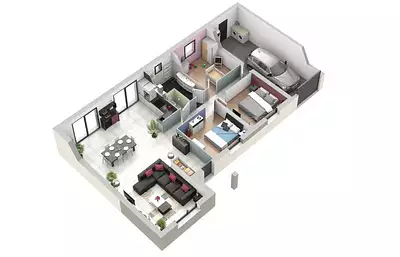 Maison neuve, 90 m²