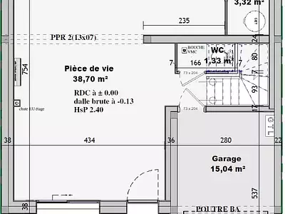 Maison neuve, 87 m²