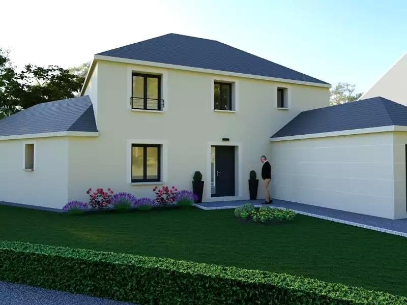 Maison neuve, 120 m² - Bazoches-sur-Guyonne (78490)