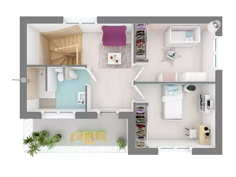 Maison neuve, 126 m² - Courcelles-de-Touraine (37330)
