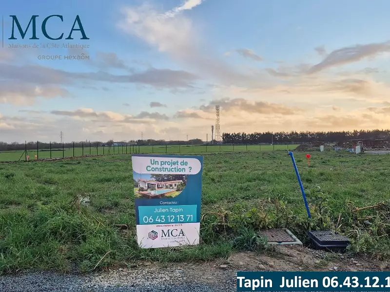 Terrain à bâtir, 371 m² - Villedoux (17230)