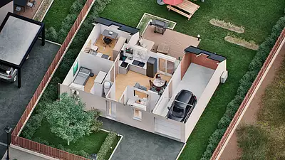 Maison neuve, 48,75 m²