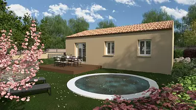 Maison neuve, 60 m²