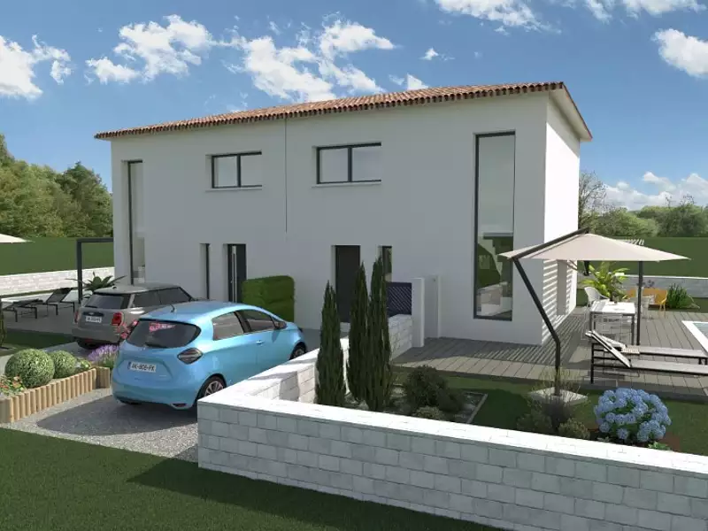 Maison neuve, 80 m² - La Farlède (83210)