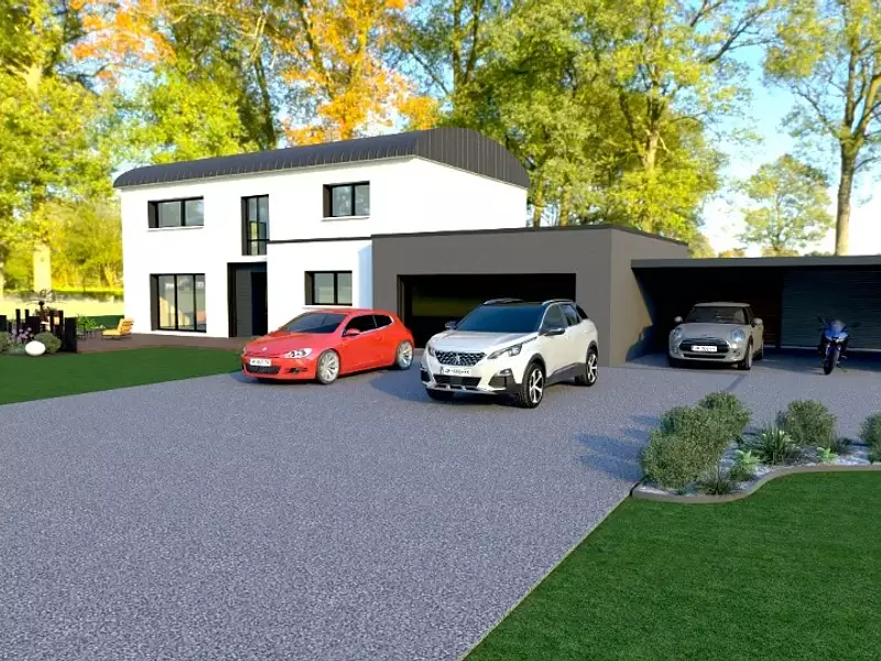 Maison neuve, 180 m² - Franqueville-Saint-Pierre (76520)