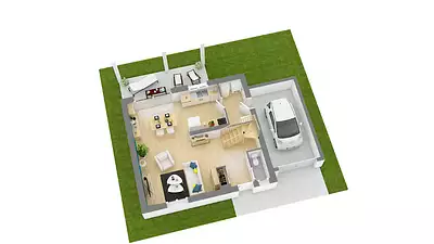 Maison neuve, 95 m²