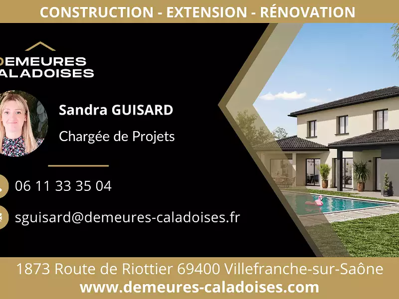 Maison neuve, 152 m² - Frontenas (69620)