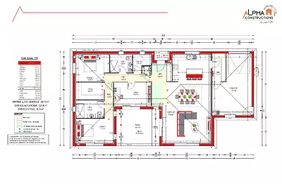Maison neuve, 120 m²