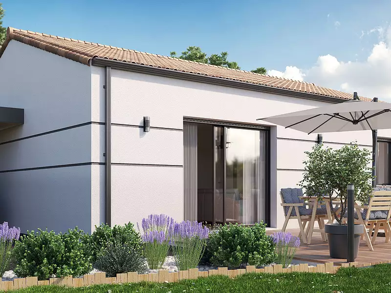 Maison neuve, 66 m² - L'Aiguillon-sur-Vie (85220)