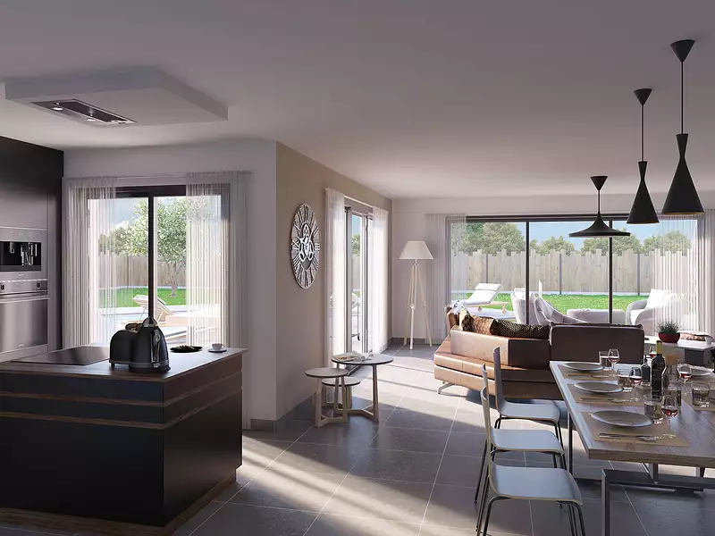 Maison neuve, 165 m² - Saugnacq-et-Muret (40410)