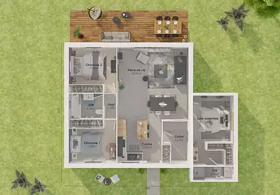 Maison neuve, 70 m²