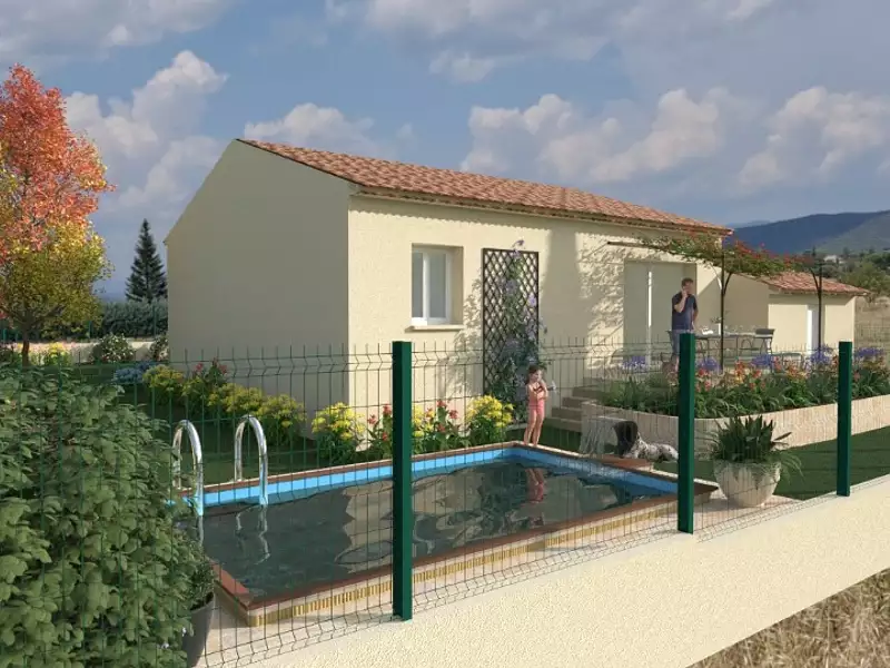 Maison neuve, 70 m² - Les Mées (04190)