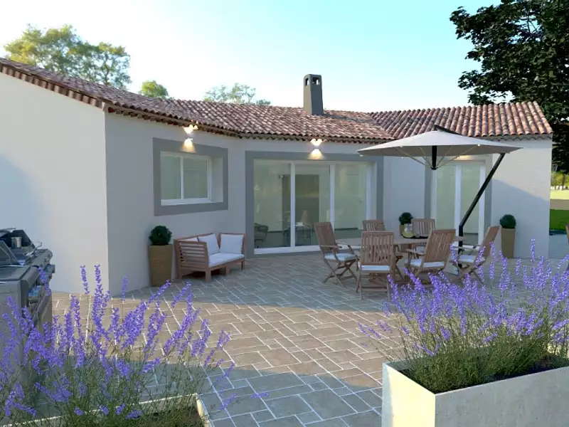 Terrain à bâtir, 1 218 m² - Correns (83570)